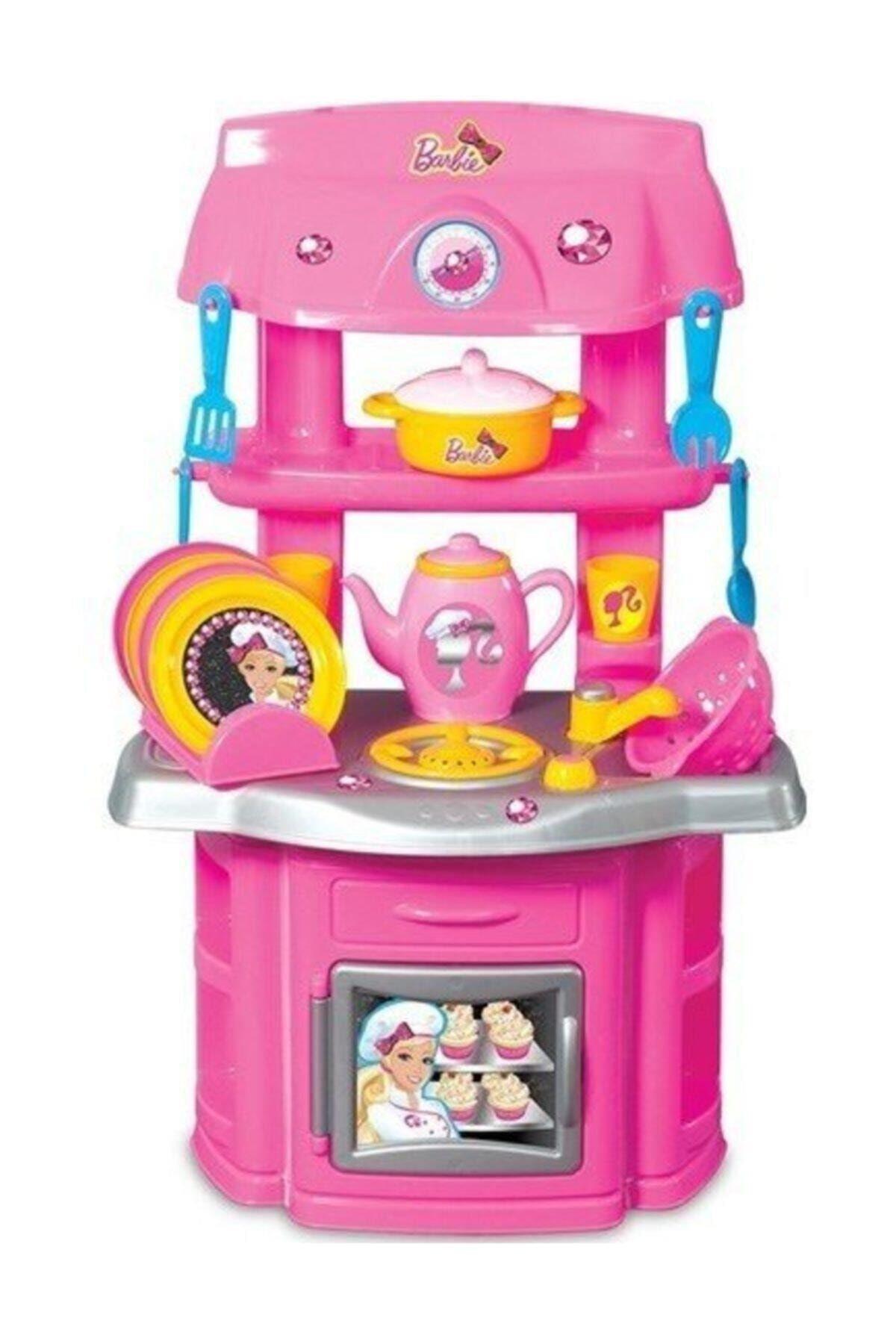 DEDE Barbie Şef Mutfak Seti-Kız Rol Oyuncakları