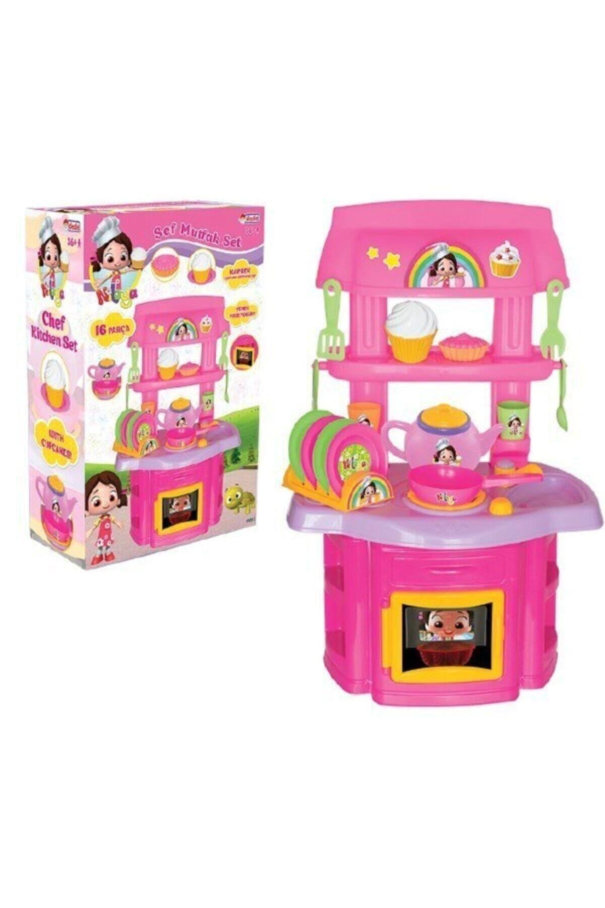 DEDE Niloya Şef Mutfak-Kız Rol Oyuncakları