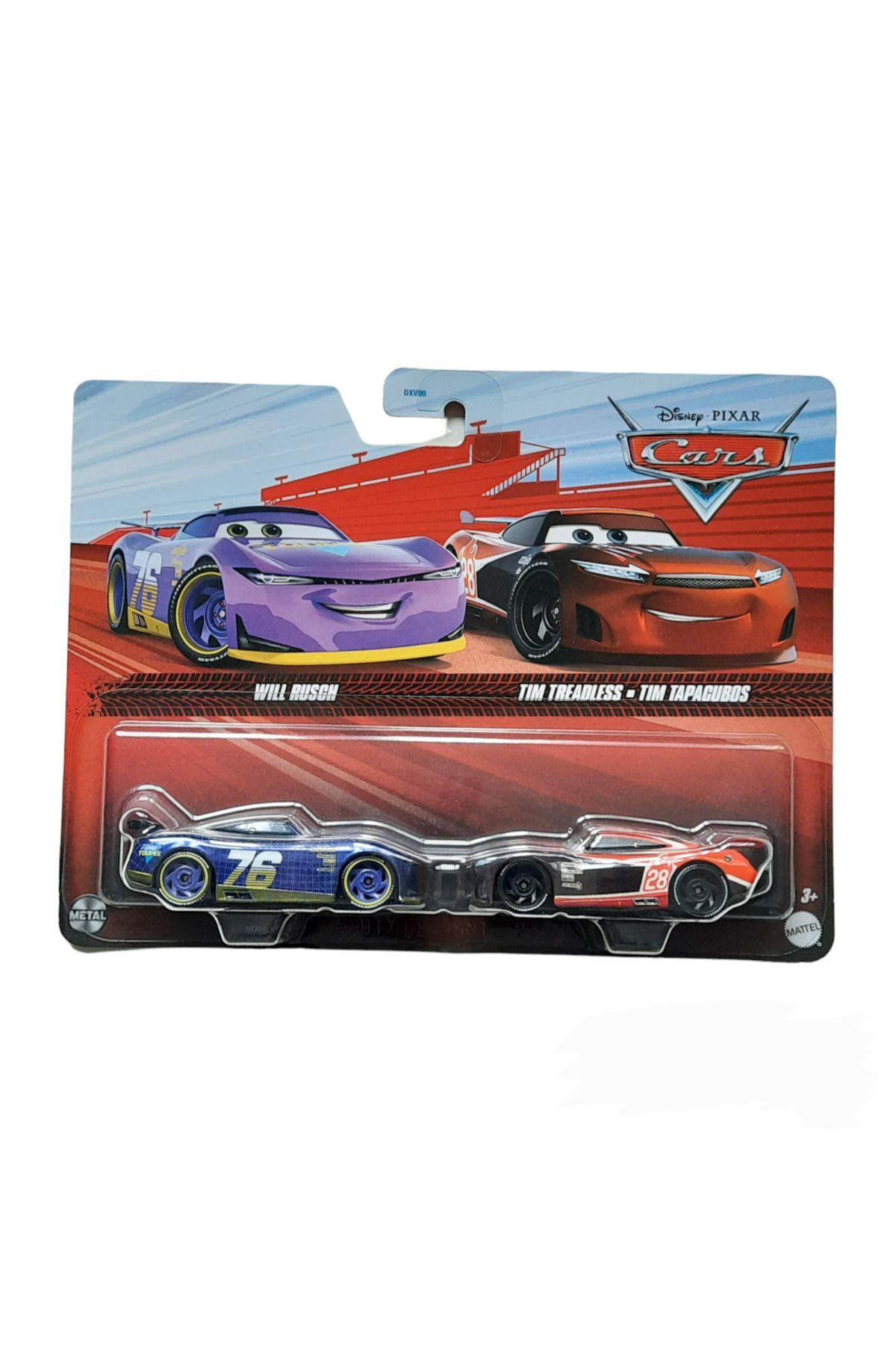DİSNEY CARS Disney cars will rusch & tim treadless-Oyuncak Arabalar ve Kamyonlar