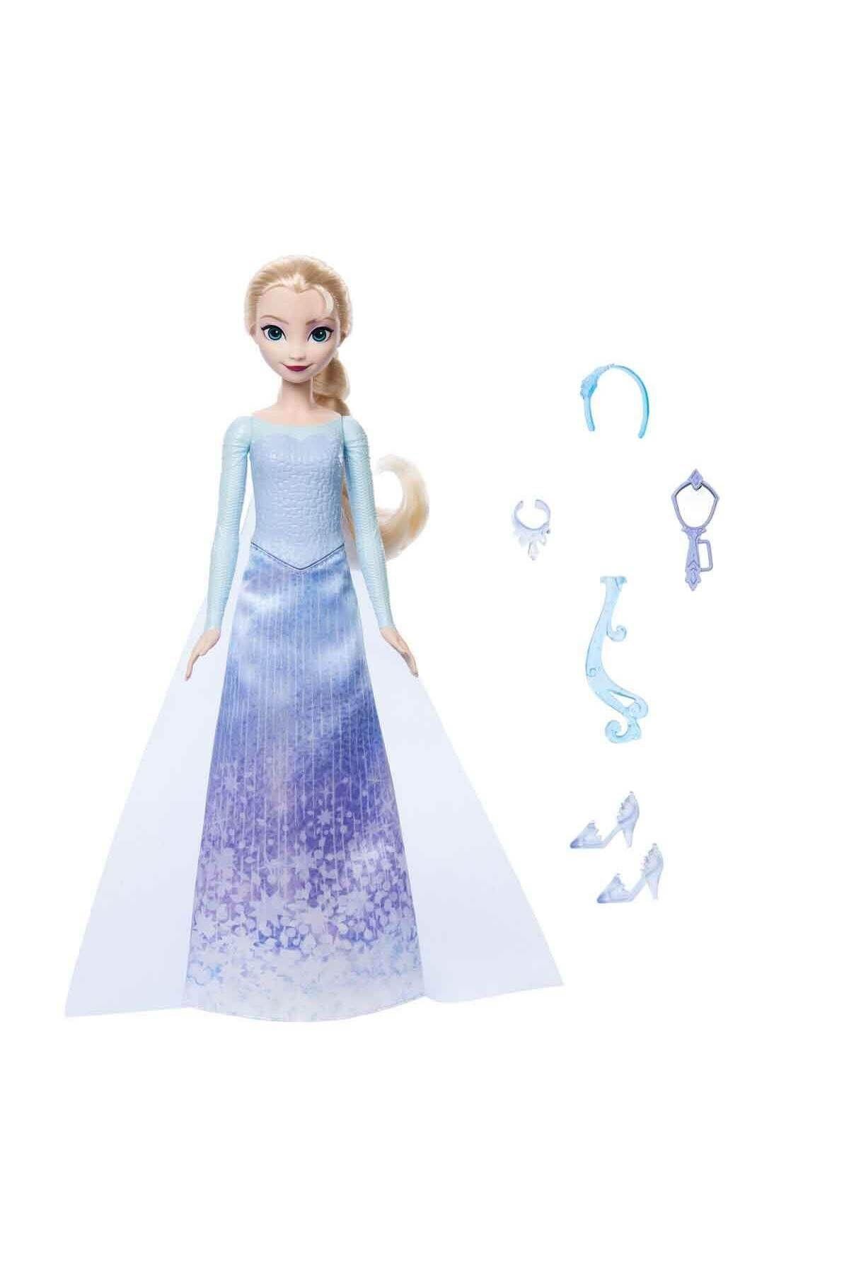 Disney Karlar Ülkesi Eğlenceli Sürprizler Elsa Bebek JBG59-Oyuncak Bebekler