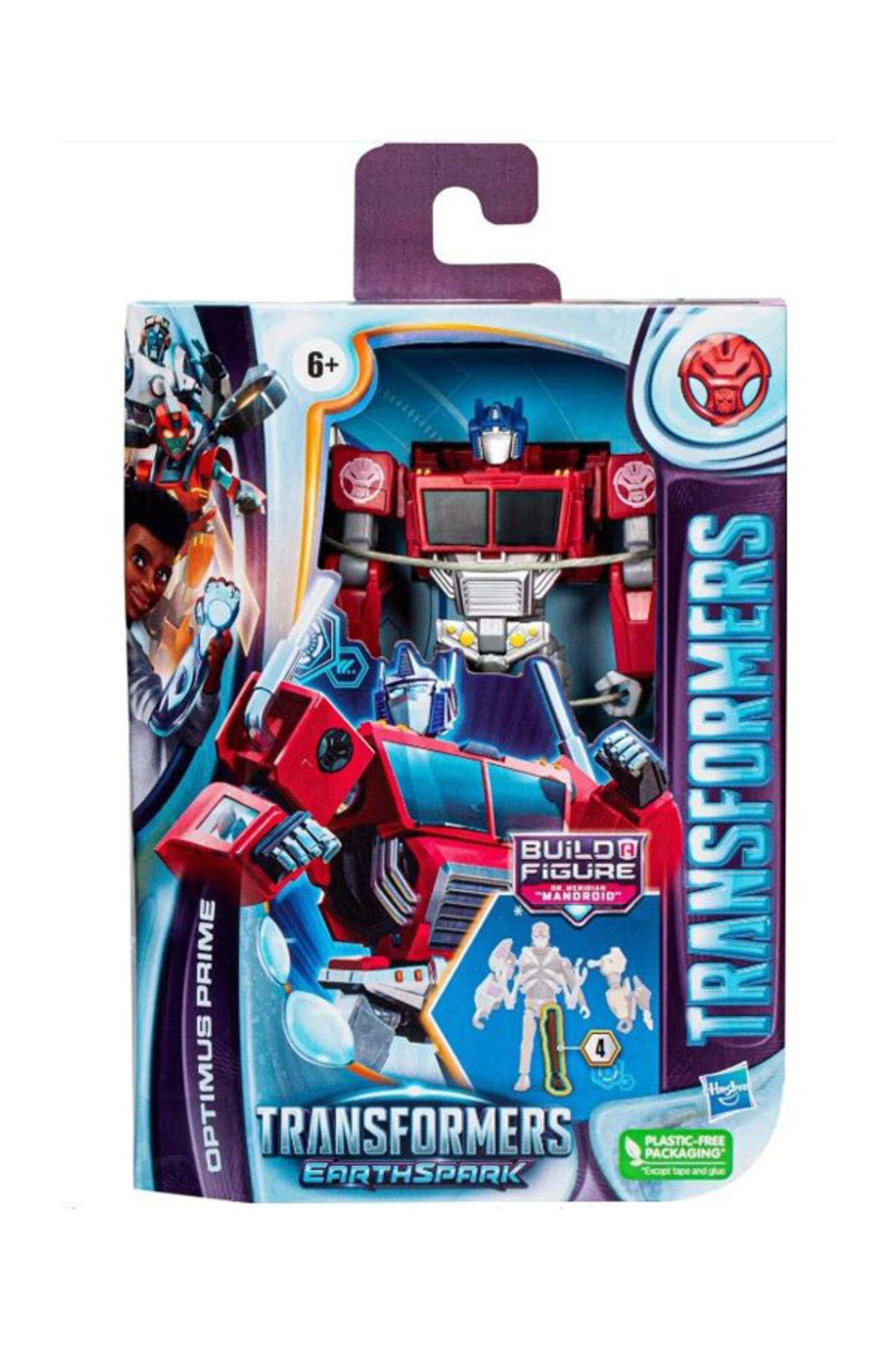 Earthspark Deluxe Optimus Prime Figürü F6735-Karakter Figürleri