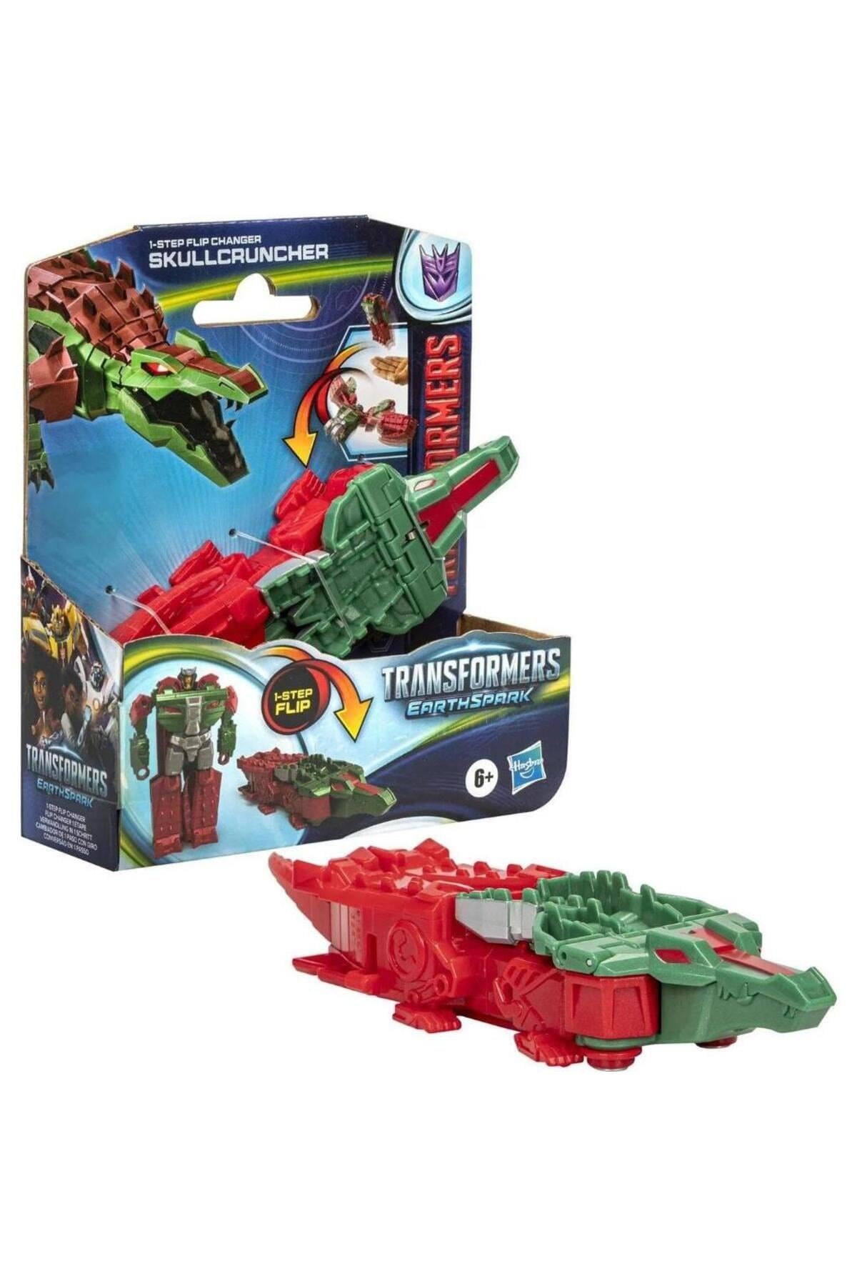 Earthspark Tek Adımda Dönüşen Figür Skullcruncher F6229-F8661-Karakter Figürleri