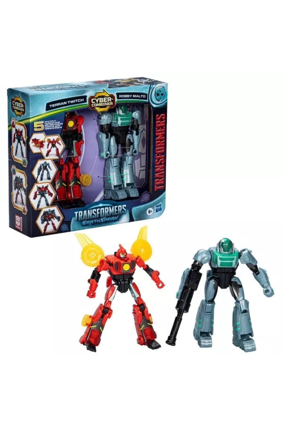 EarthSpark Terran Twitch ve Robby Malto İkili Aksiyon Figürü Seti-Karakter Figürleri