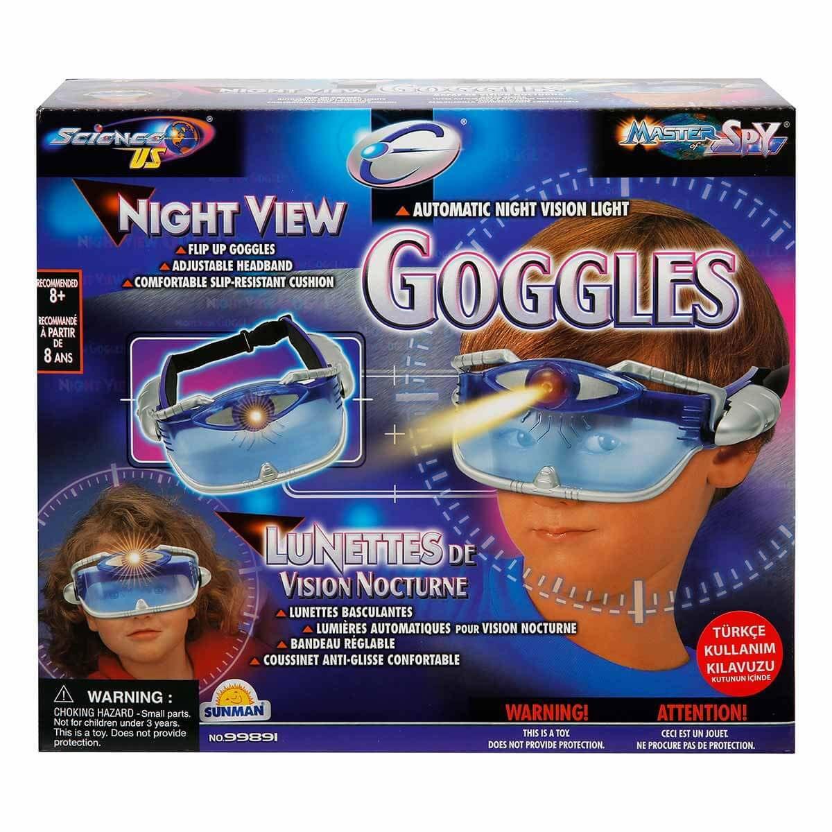 Eascolight Casus Gece Görüş Gözlüğü Işıklı-Erkek Rol Oyuncakları