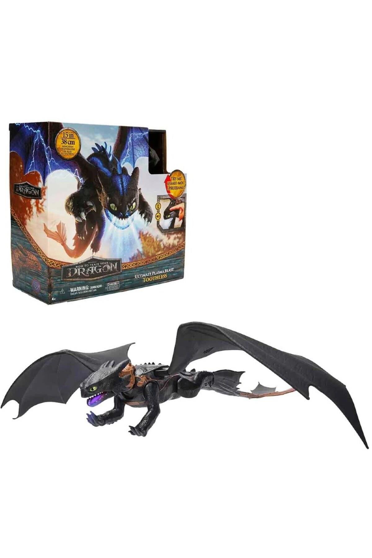 Ejderhanı Nasıl Eğitirsin Ultimate Plazma Patlaması Dişsiz-Karakter Figürleri