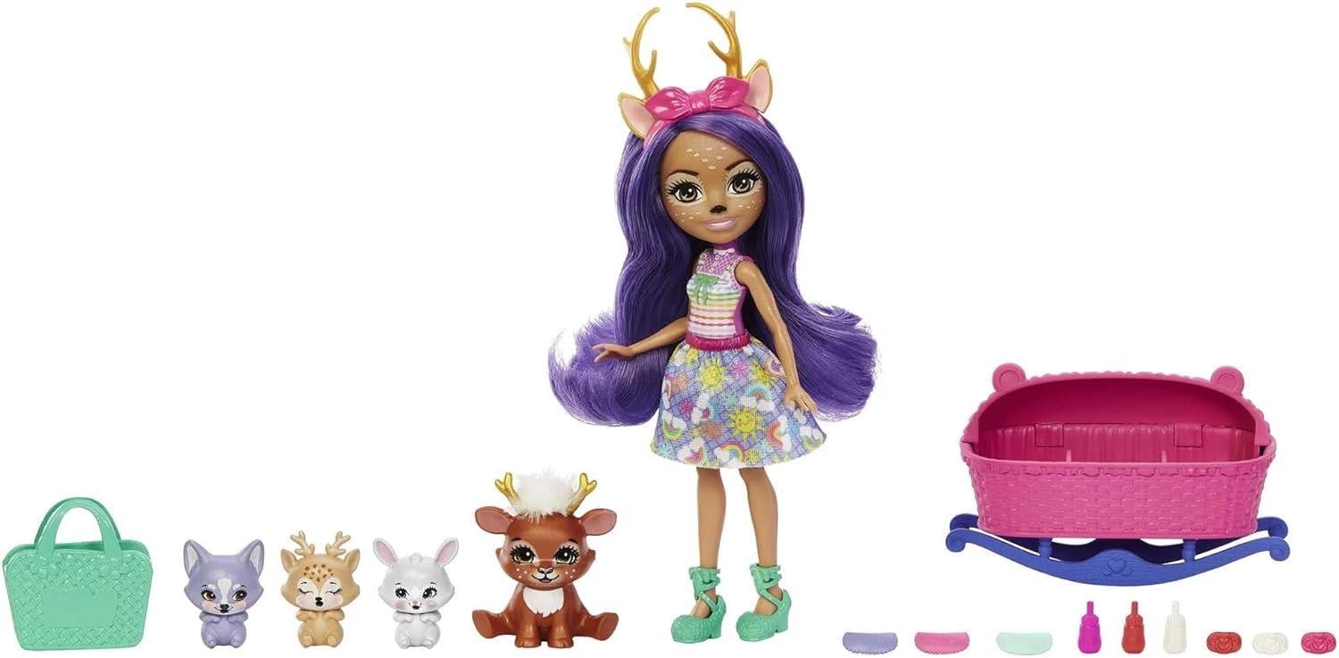 Enchantimals Bestie Reveal Yakın Arkadaş Bebekler Hlk83-hlk84-Oyuncak Bebekler