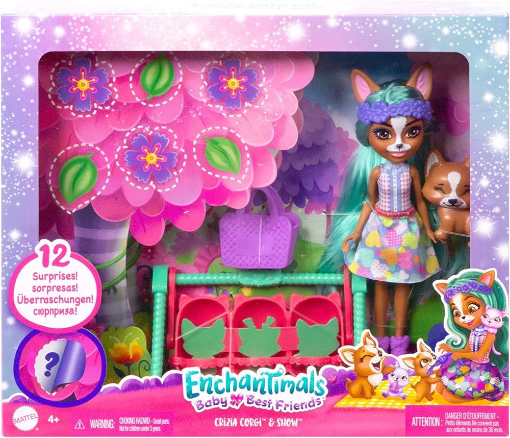 Enchantimals Bestie Reveal Yakın Arkadaş Bebekler HLK86-Oyuncak Bebekler