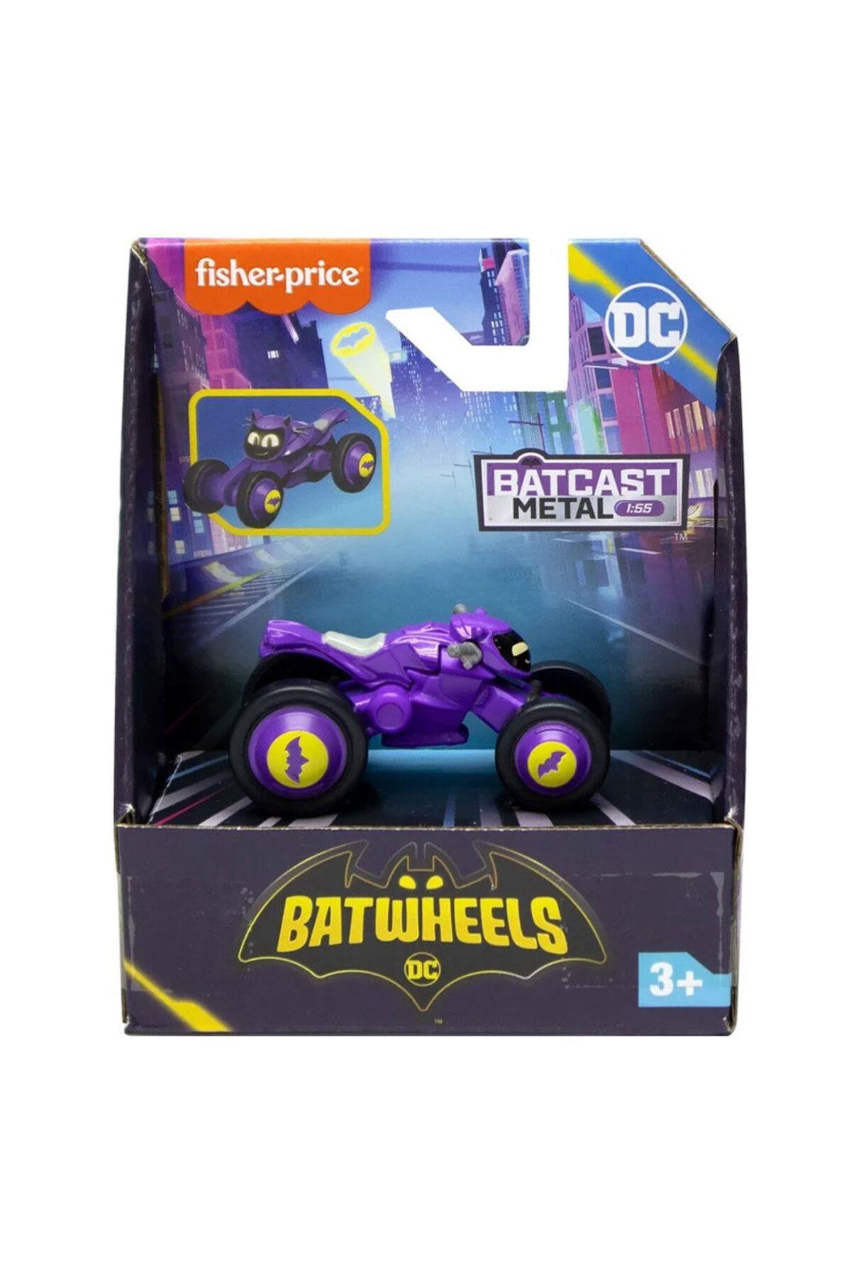 Fisher-Price Batwheels Bam Batmobile HML12-HXK50-Oyuncak Arabalar ve Kamyonlar