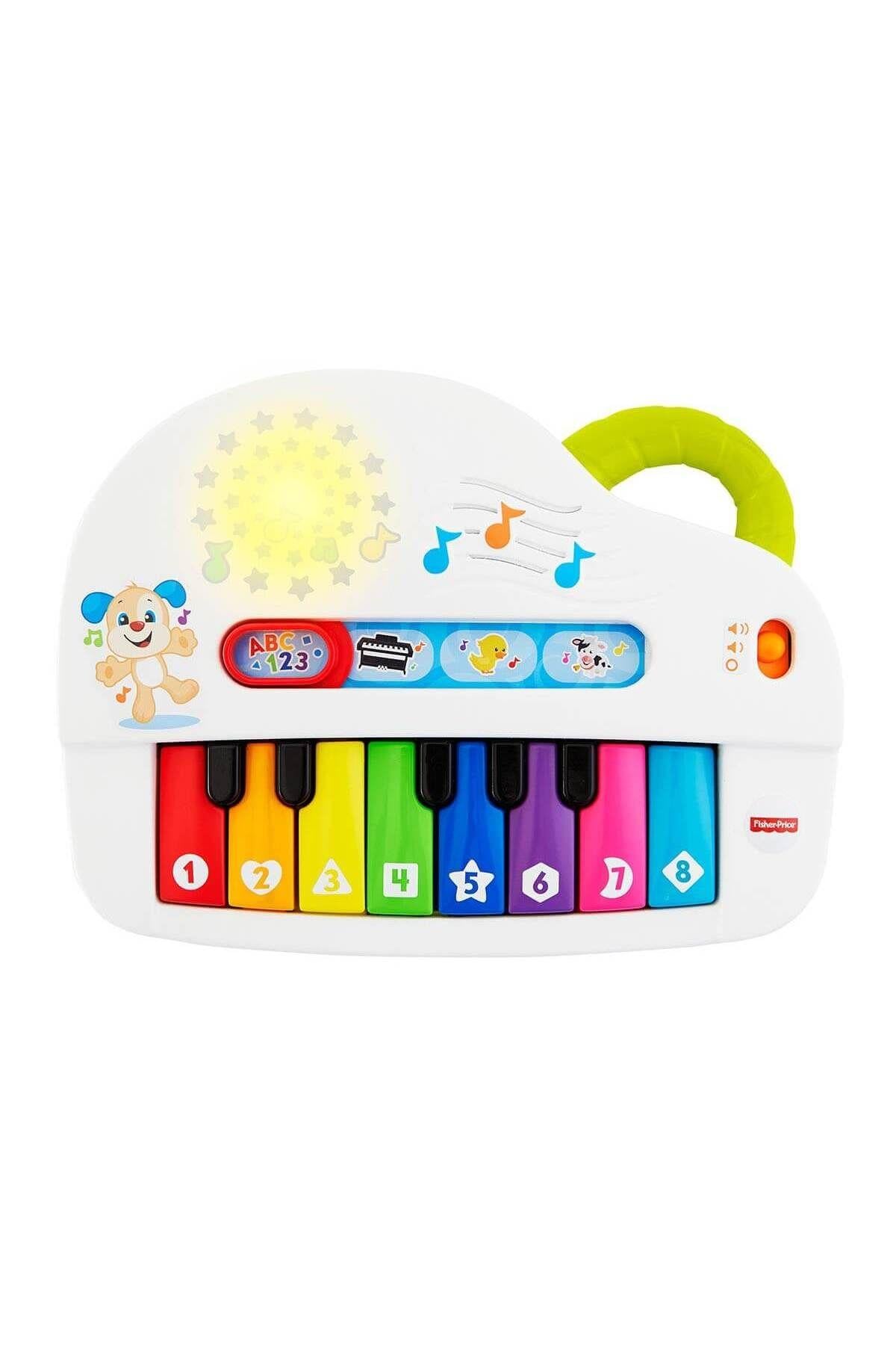 FISHER PRICE Eğlen Ve Öğren Işıklı Ve Eğlenceli Oyuncak Piyano Gtw20-Eğitici Oyuncak