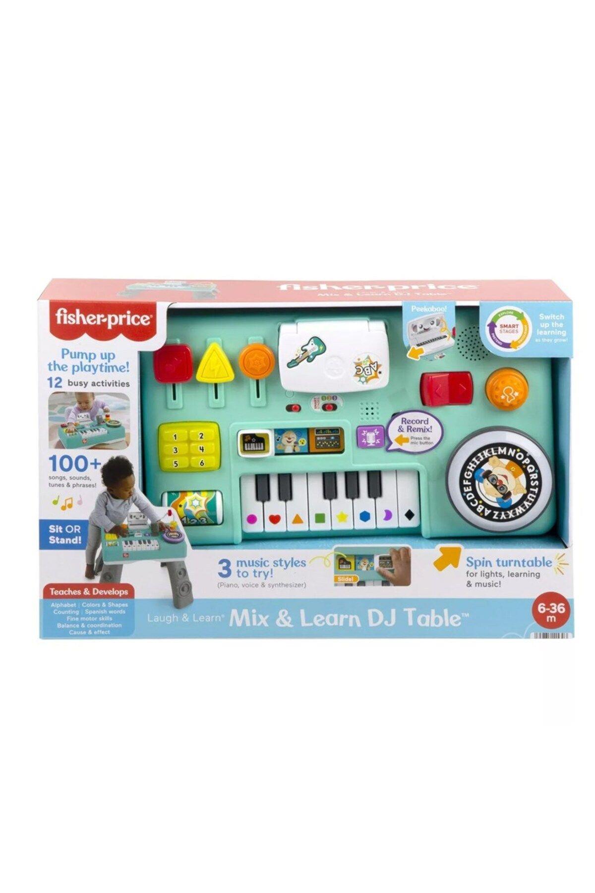 FISHER PRICE Fisher Price Eğlenceli DJ Aktivite Masası HRB61-Eğitici Oyuncak