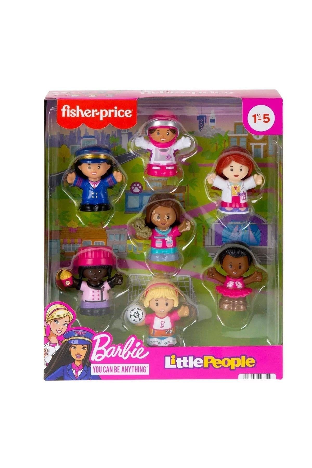FISHER PRICE Hcf58 Little People Barbie Figürleri-Karakter Figürleri