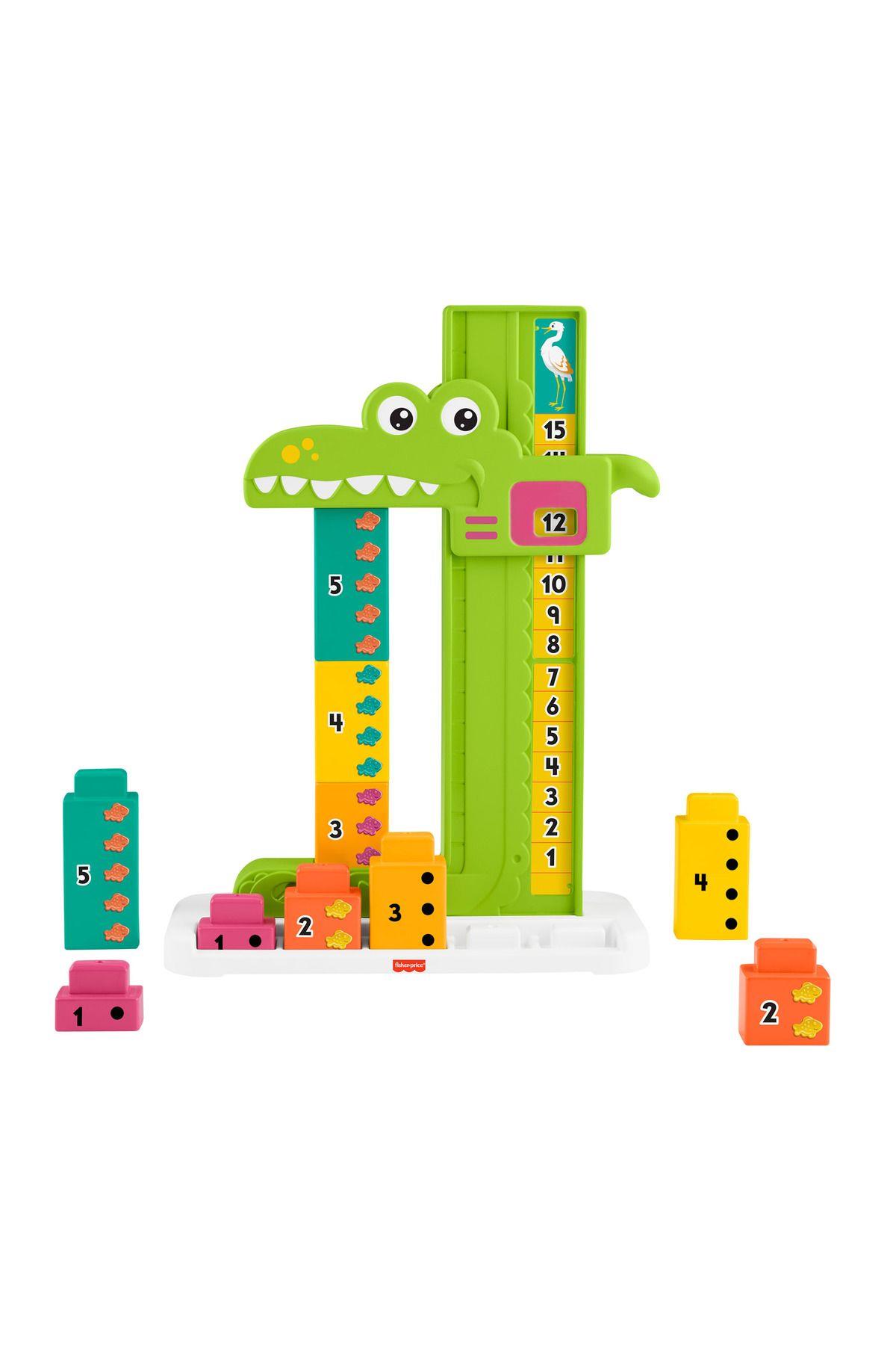 Fisher-Price® Matematikçi Timsah | JCT13-Eğitici Oyuncak