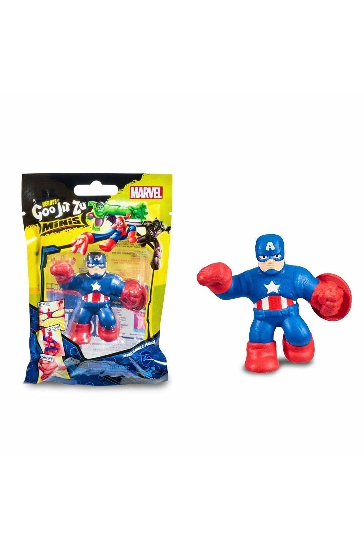 GIOCHI PREZIOSI Gjm05000 Goojitzu Marvel Mini -1 Adet Stokta Olan Gönderilir-Karakter Figürleri