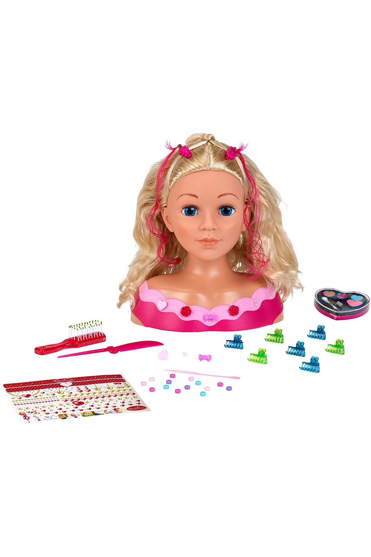 Göğüs papusa Emma pentru machiat si ceket - kısrak-Kız Oyuncakları