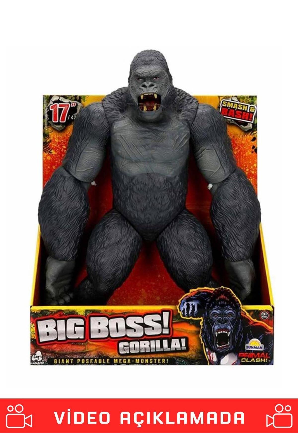 Goril Figürü Big Boss 43 Cm-Hayvan Figürleri