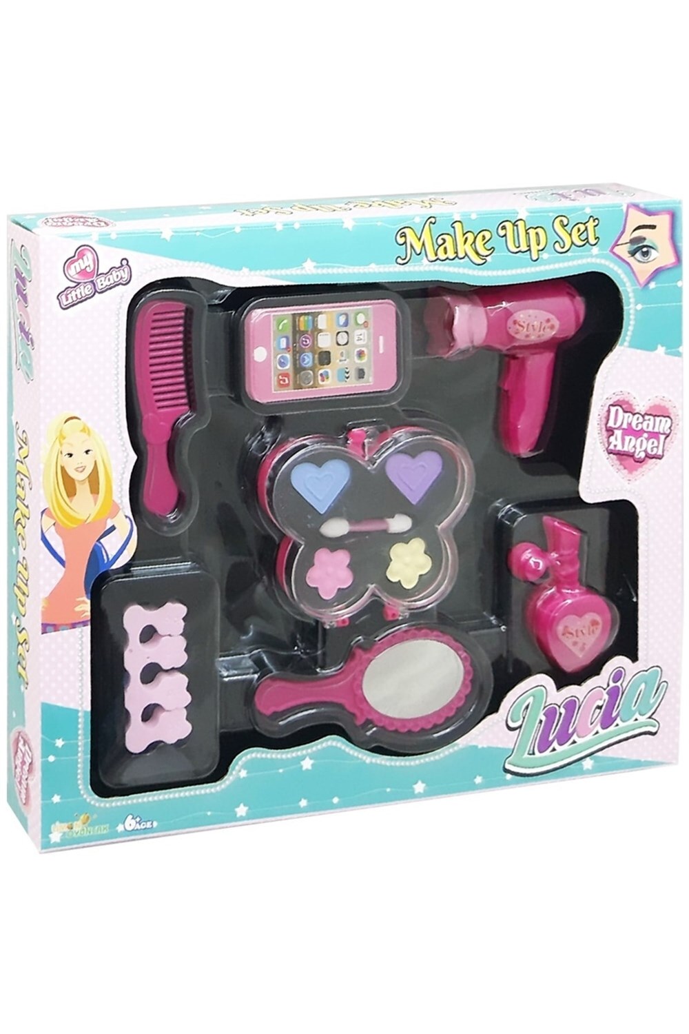 Güzellik Setli Kelebekli Makyaj Seti LMN132-Oyuncak Bebekler