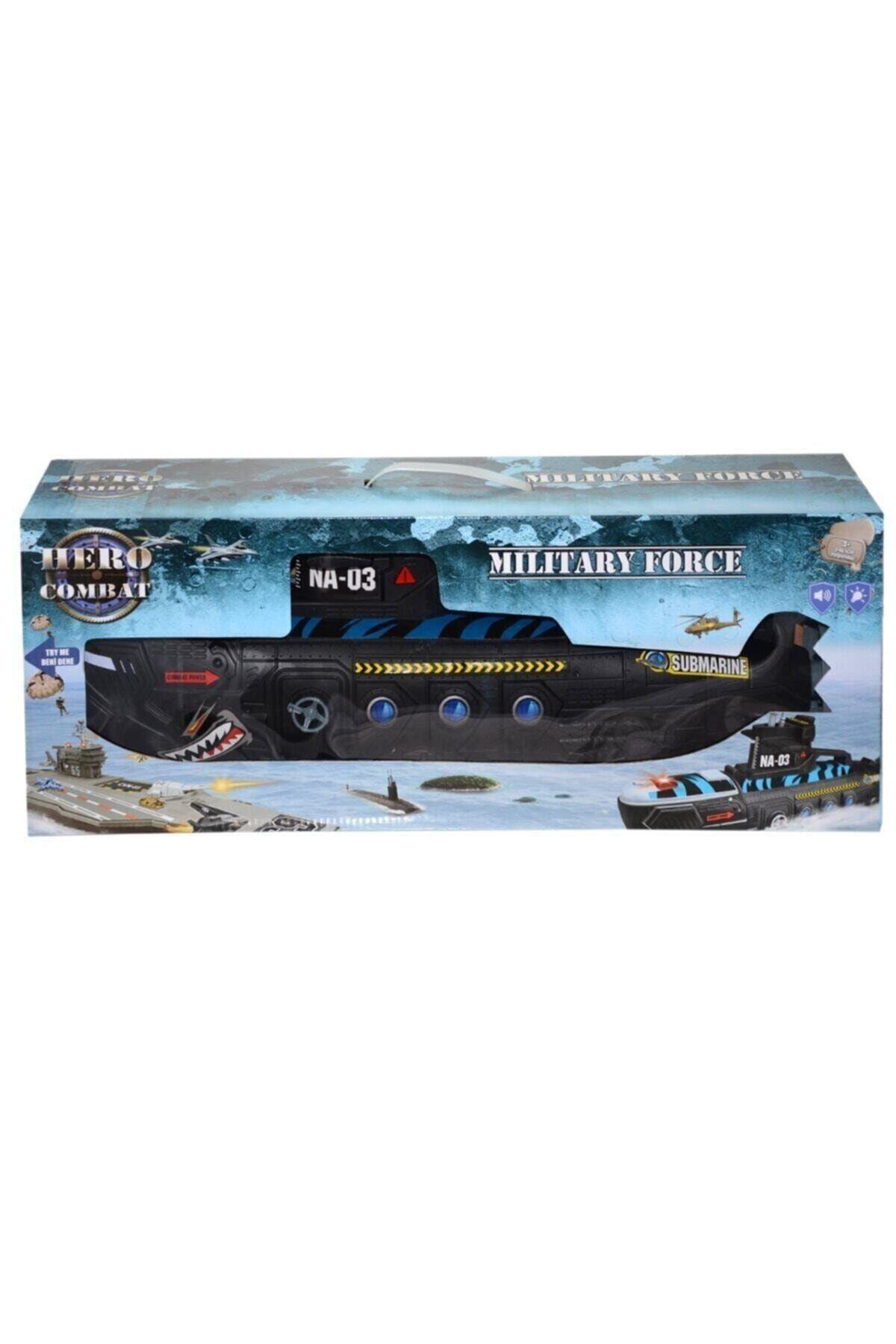 Hero Combat Sesli Ve Işıklı 55cm Köpekbalığı Şekilli Denizaltı Na-03 2708-Erkek Oyuncakları