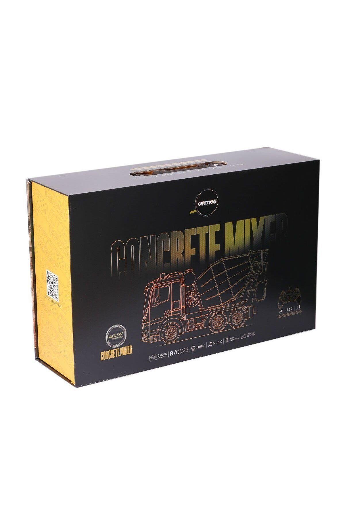 Hj8001-1 Metal Kumandalı İş Makinesi -gepettoys-Uzaktan Kumandalı Araçlar