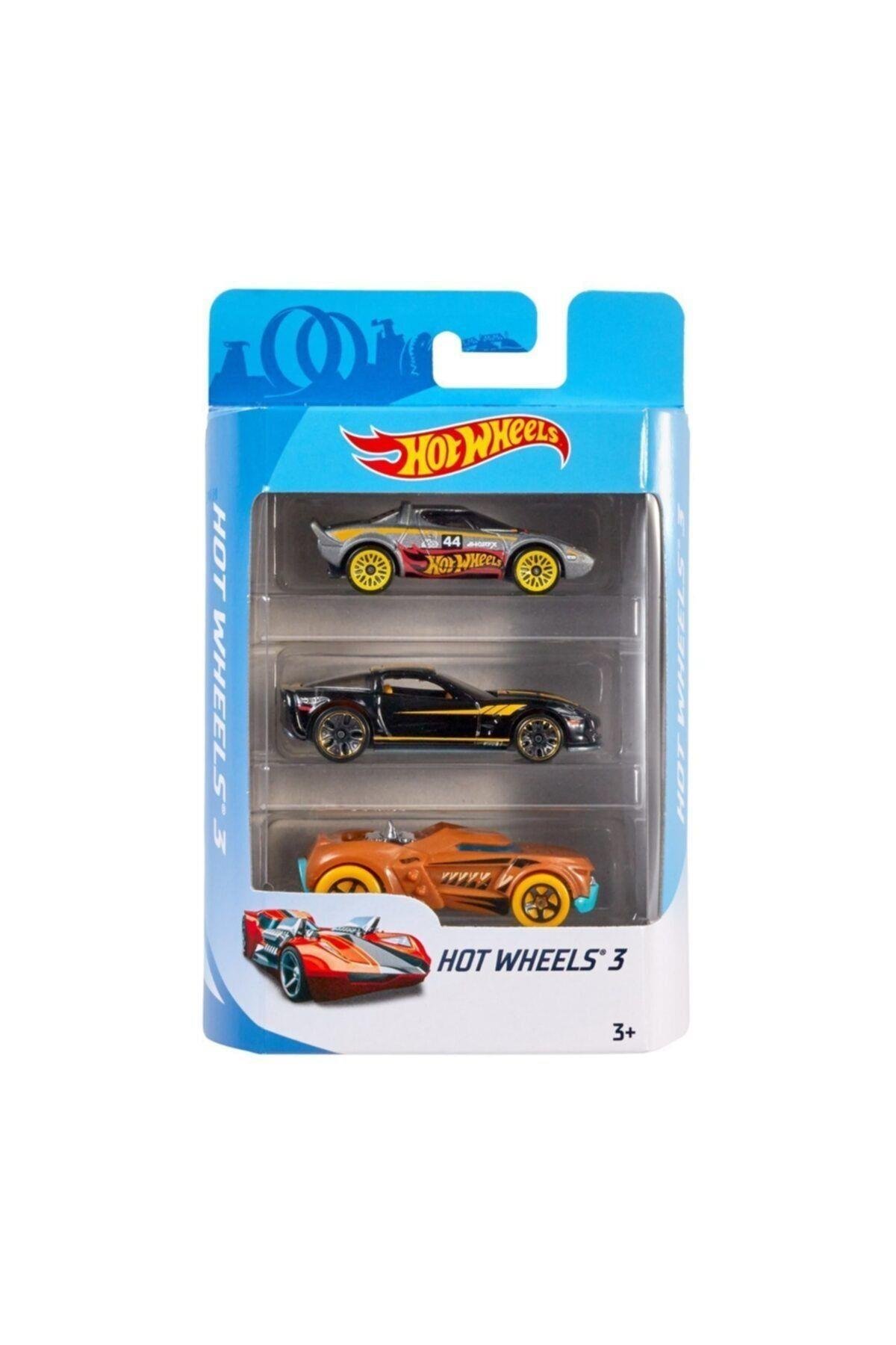 HOT WHEELS 3'lü Araba Seti-Oyuncak Arabalar ve Kamyonlar