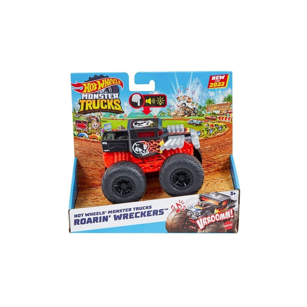 Hotwheels Monster Trucks Kükreyen Arabalar HDX61-Araba Garaj ve Setleri