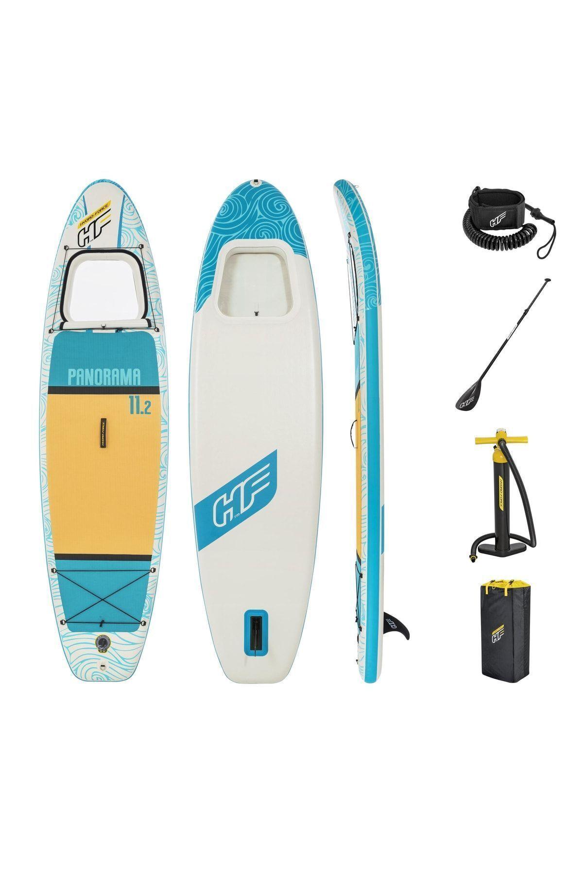 Hydro Force 65363 Panorama Şişme Sup Paddle Board Set 340x89x15 Cm-Deniz ve Havuz Ürünleri