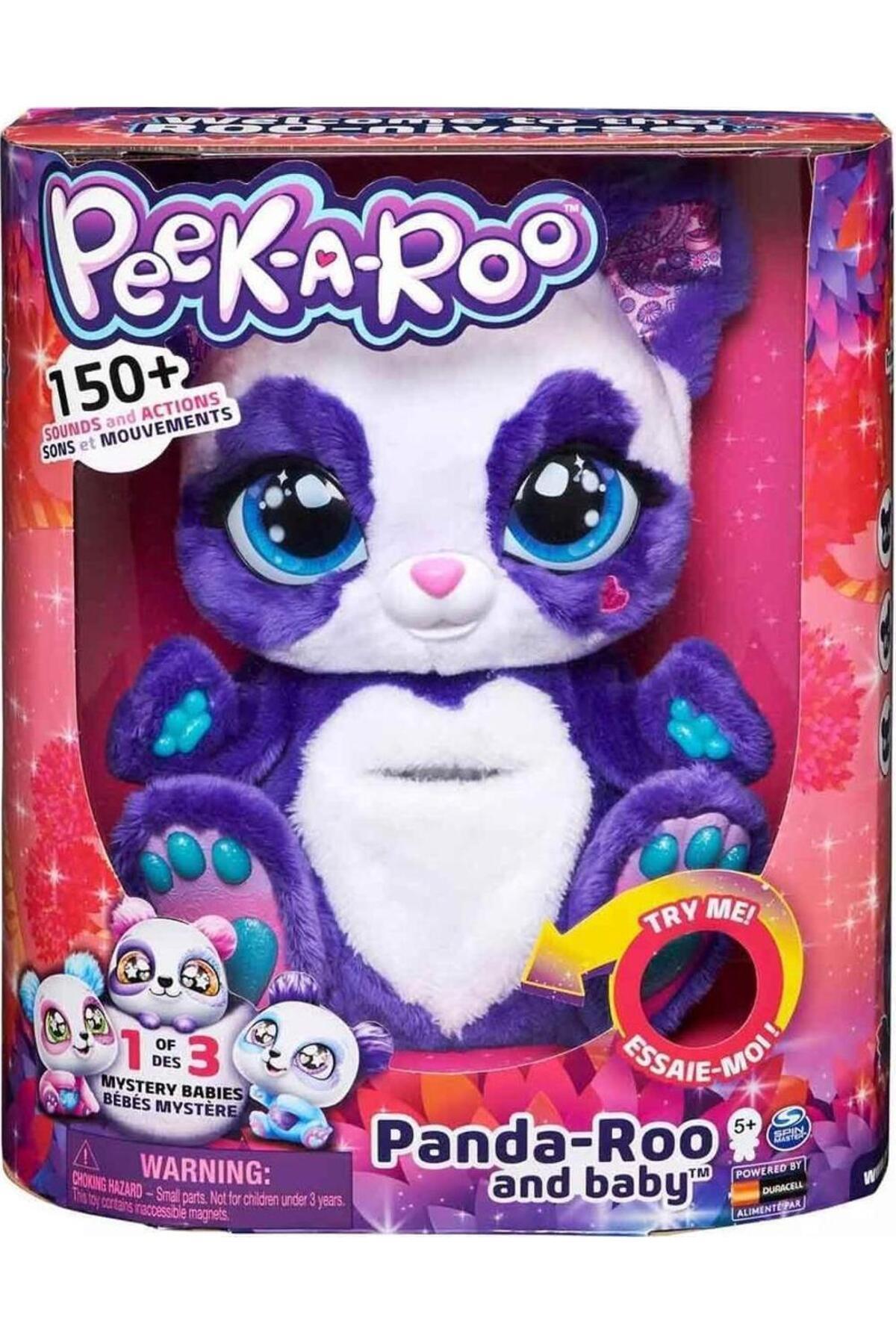 İnteraktif Peluş Panda Peek A Roo-Peluş Oyuncaklar