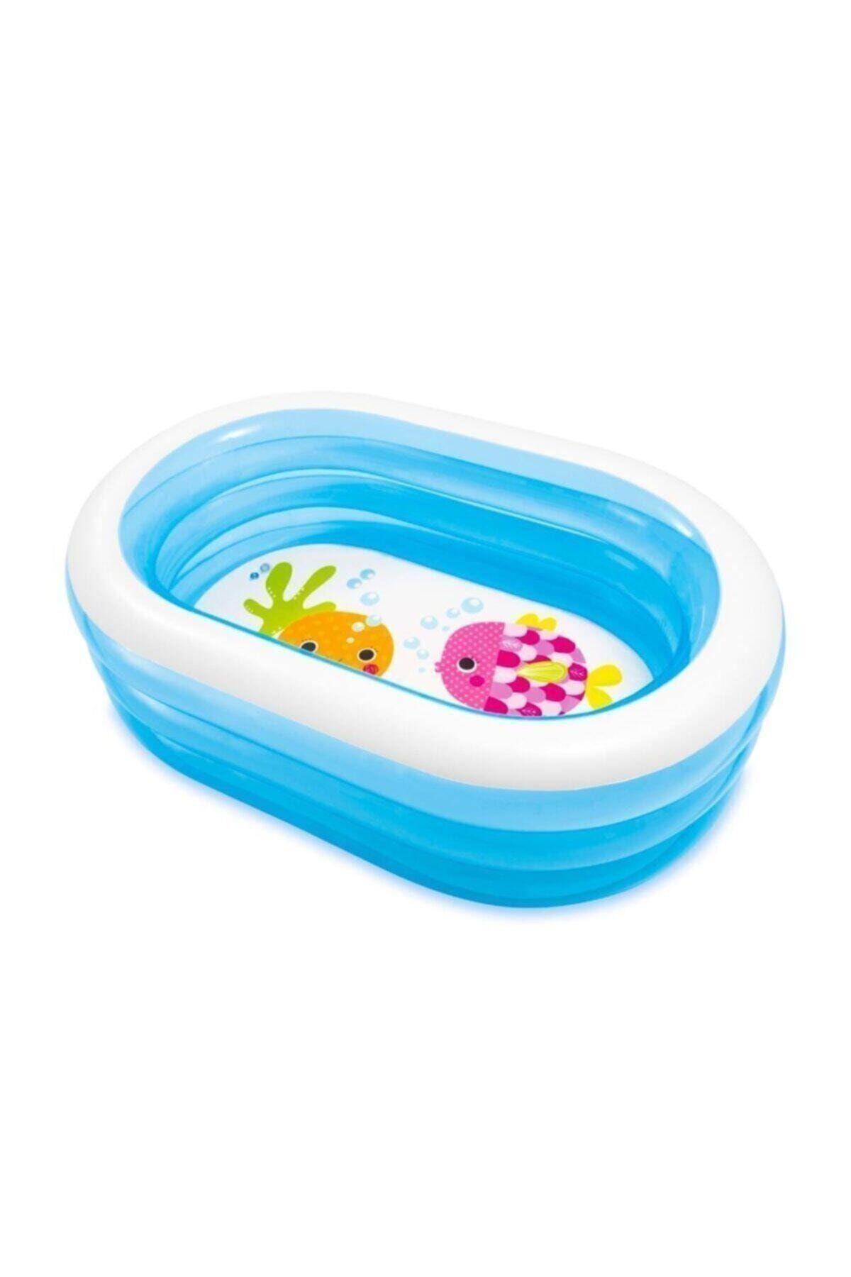Intex Şeffaf Oval Şişme Havuz-Deniz ve Havuz Ürünleri