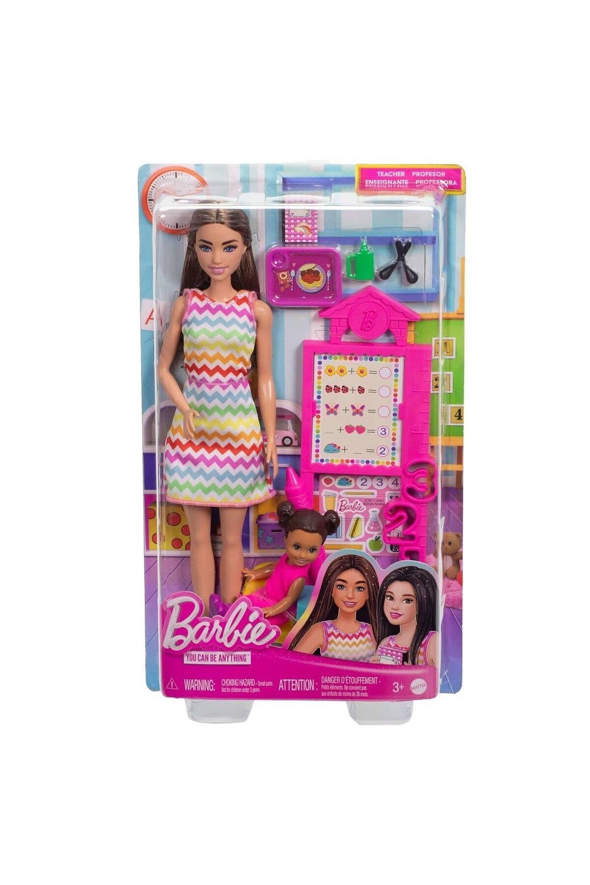 JCR71 Barbie Bakım Temalı Kariyer Oyun Setleri-Oyuncak Bebekler