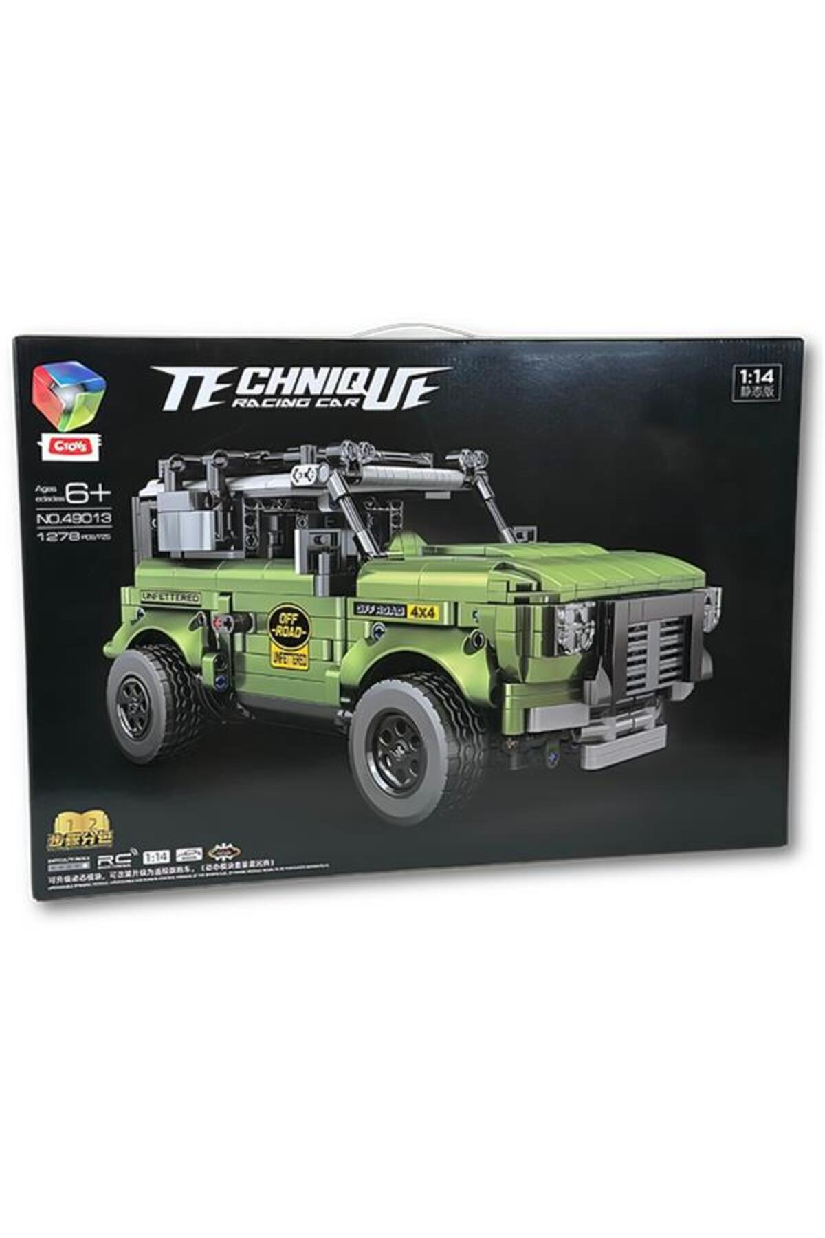 Land Rover Arazi Aracı 1278 Parça 49013-Yapı Oyuncakları