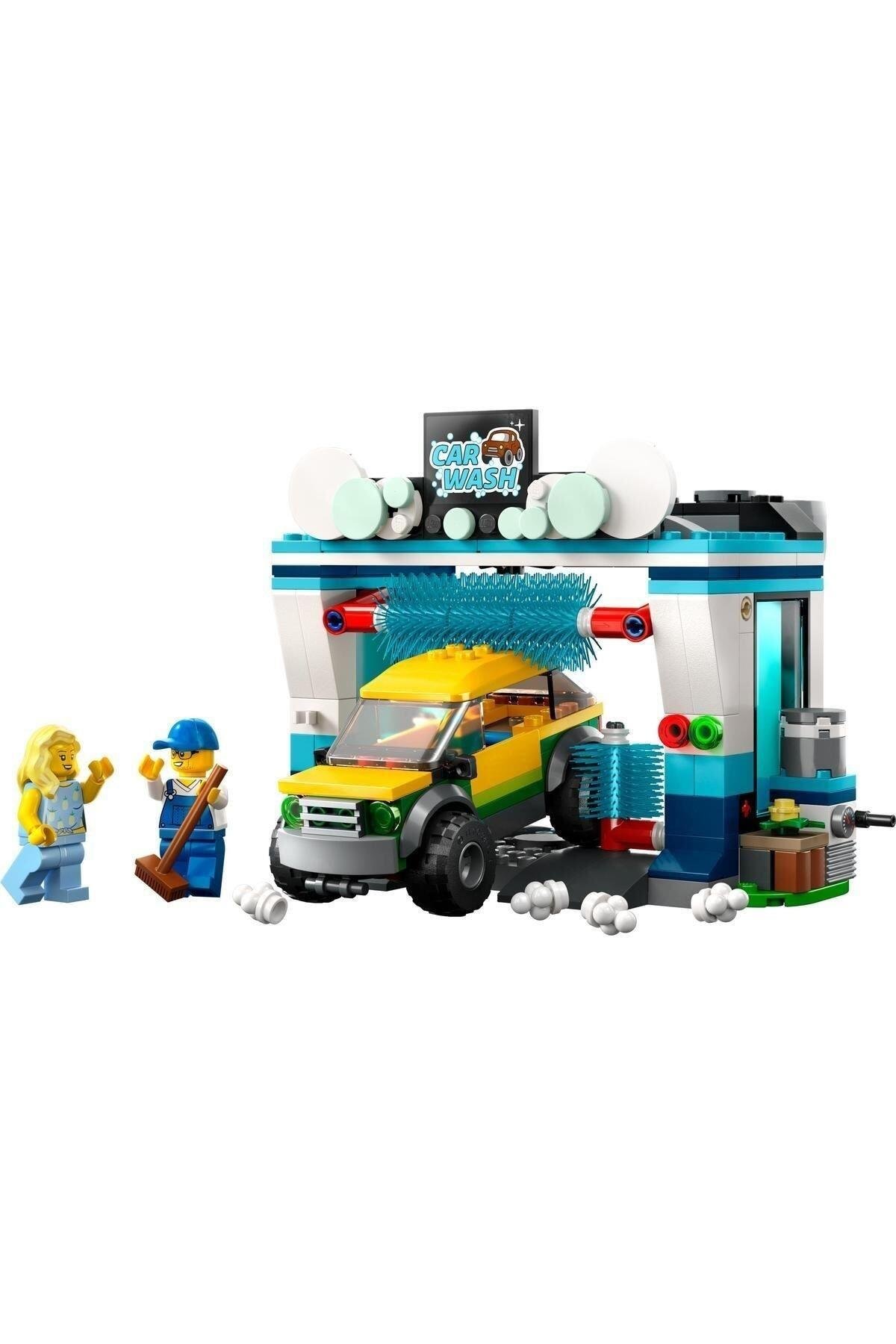 LEGO ®  City Oto Yıkama 60362 - 6 Yaş ve Üzeri Çocuklar İçin Bir Araba-Lego