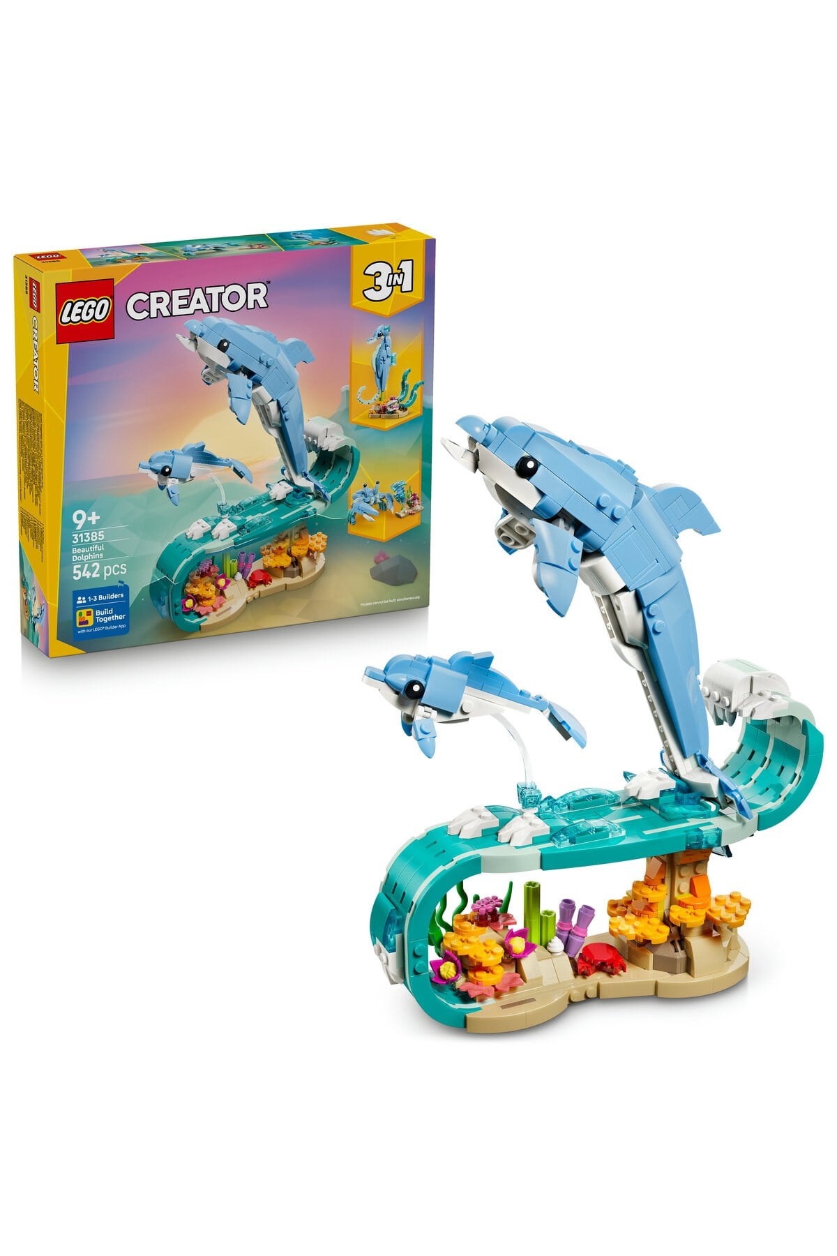 LEGO Creator Deniz Hayvanları: Güzel Yunuslar 31385-Lego