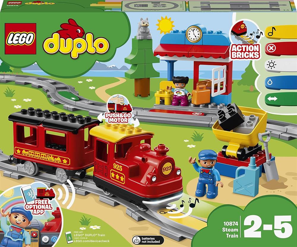 Lego Duplo Buharlı Tren 10874