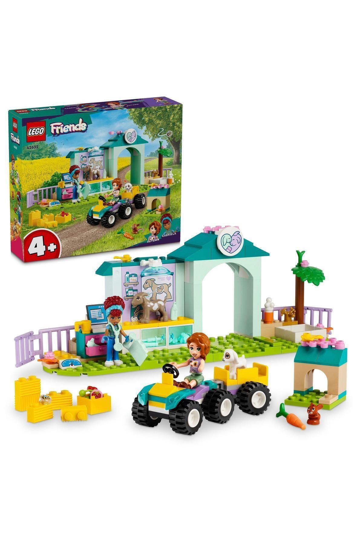 LEGO ® Friends Çiftlik Hayvanı Veteriner Kliniği 42632 -  Yaratıcı Oyuncak Yapım Seti (161 Parça)-Lego