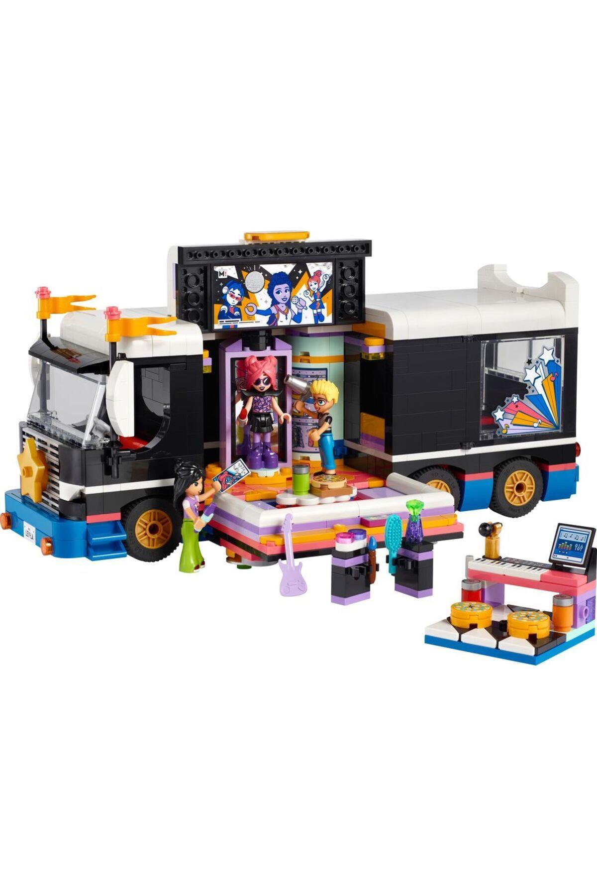 LEGO Friends Pop Star Müzik Turne Otobüsü 42619-Lego