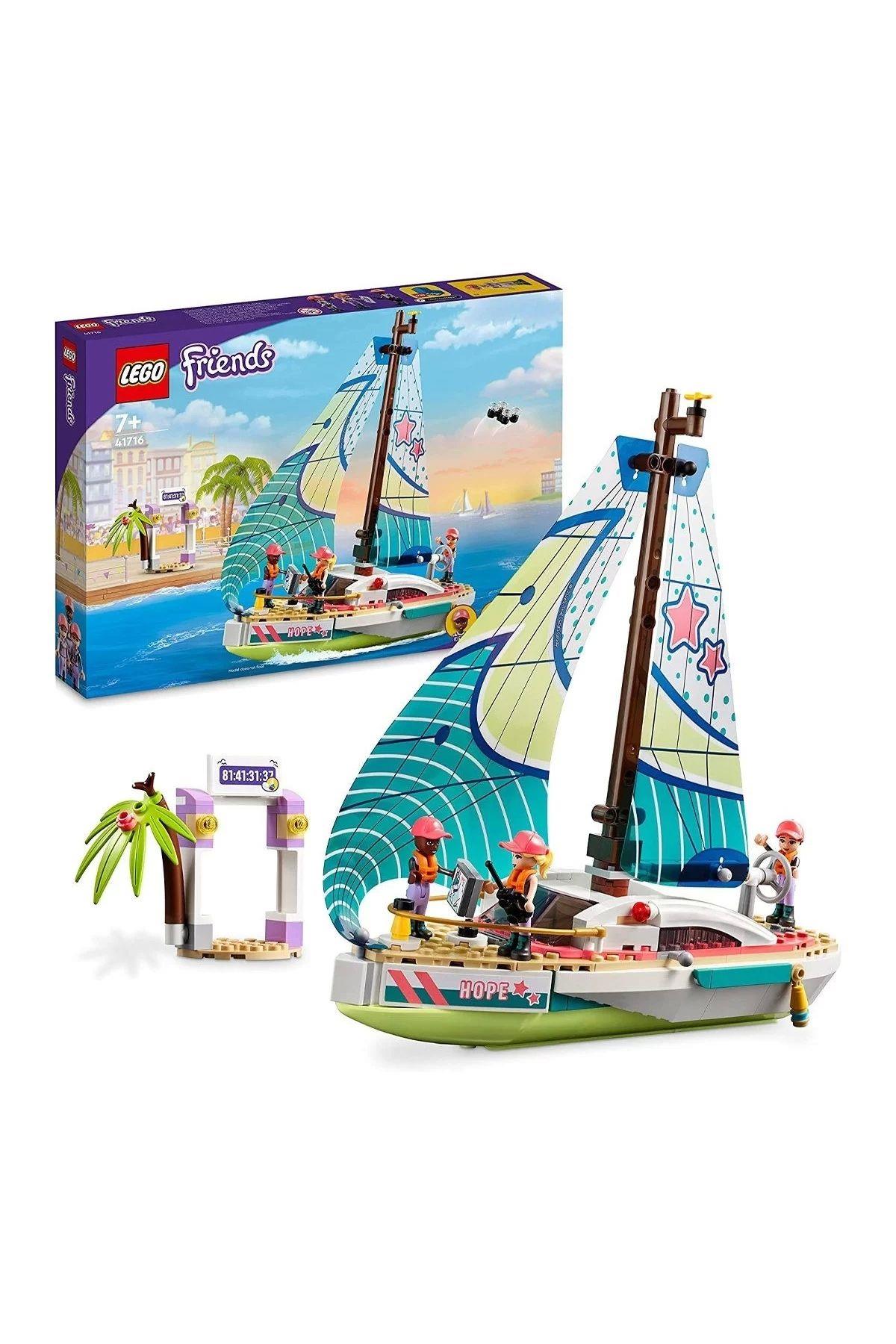 LEGO ® Friends Stephanie’nin Yelkenli Macerası 41716-7 Yaş ve Üzeri  Oyuncak Yapım Seti (309 Parça)-Lego