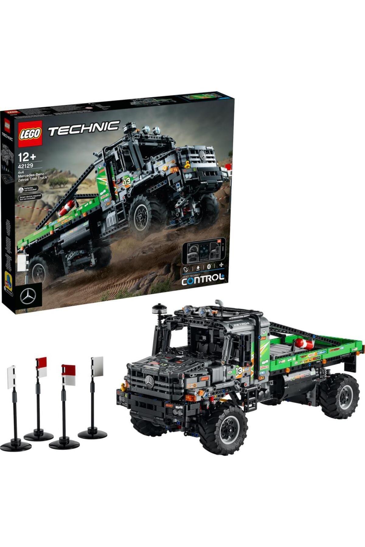 LEGO ® Technic 4x4 Mercedes-Benz Zetros Kamyon 42129 - Koleksiyonluk Model Yapım Seti(2110 Parça)-Lego Technic