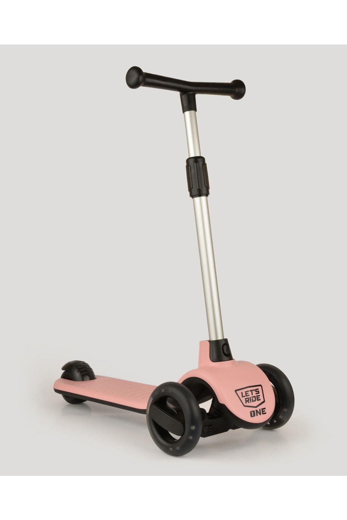 let's be child Lc Let\'s Ride Scooter-pembe Renk, Işıklı Teker-Scooter