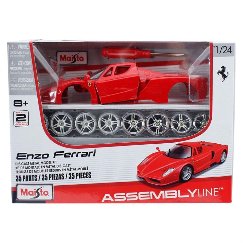 Maisto 1/24 Ferrari Kit - Enzo Ferrari-Maket Araçlar