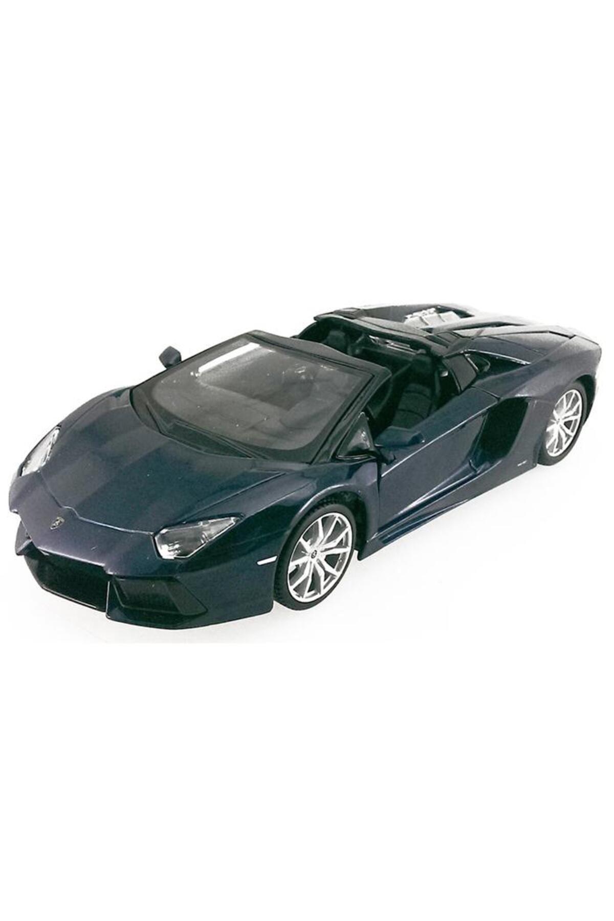 Maisto 1:24 Lamborghini Aventador Lp 700-4 Roadster Model Araba - Siyah-Maket Araçlar