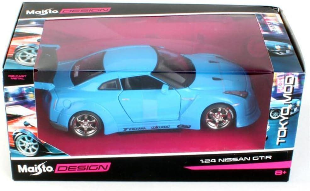 Maisto 1/24 Nissan GT-R Mavi-Maket Araçlar