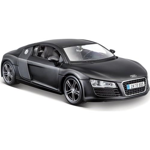 Maisto Audi R8 1:24 Model Araba Siyah-Maket Araçlar