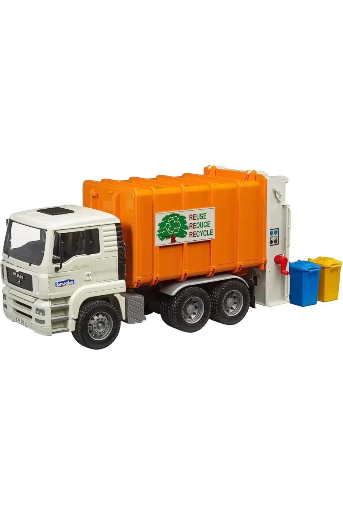 Man Tga Çöp Kamyonu Br02772-Oyuncak Arabalar ve Kamyonlar