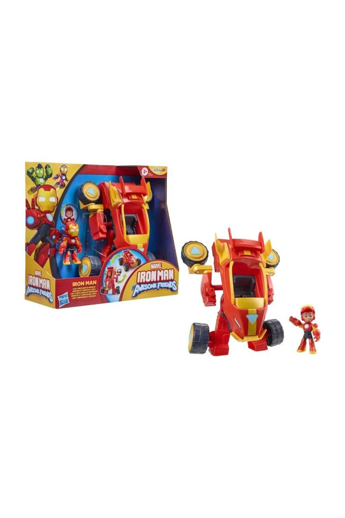 Marvel Iron Man ve Muhteşem Arkadaşları 2'si 1 Arada Araç Seti G1474-Karakter Figürleri