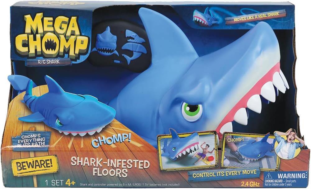 Mega Chomp Rc Köpekbalığı 18493-Hayvan Figürleri