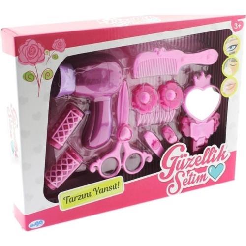 Mega Fön Makinası Oyuncak Güzellik Setim-Kız Rol Oyuncakları