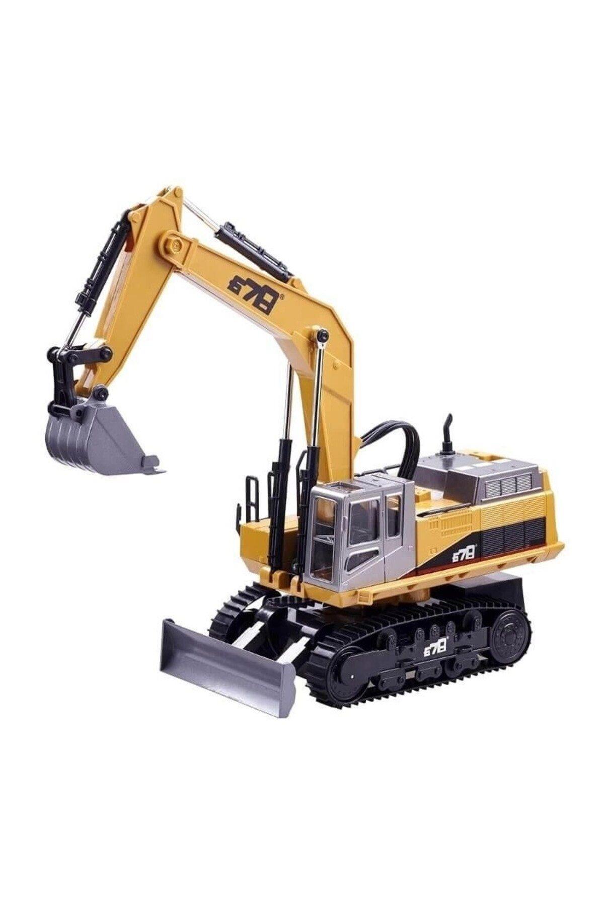 Metal Aksamlı Uzaktan Kumandalı Kepçe Dozer-Uzaktan Kumandalı Araçlar