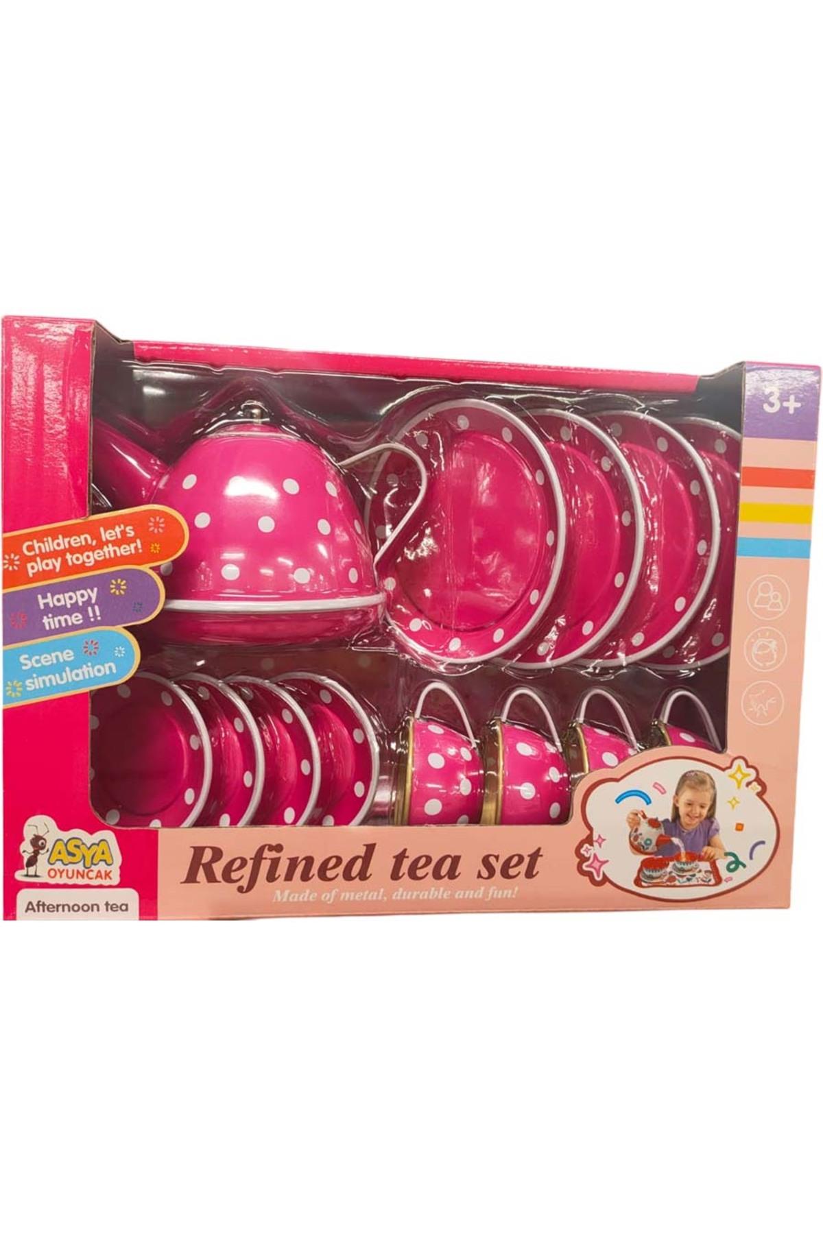 Metal Mutfak Seti-Kız Rol Oyuncakları