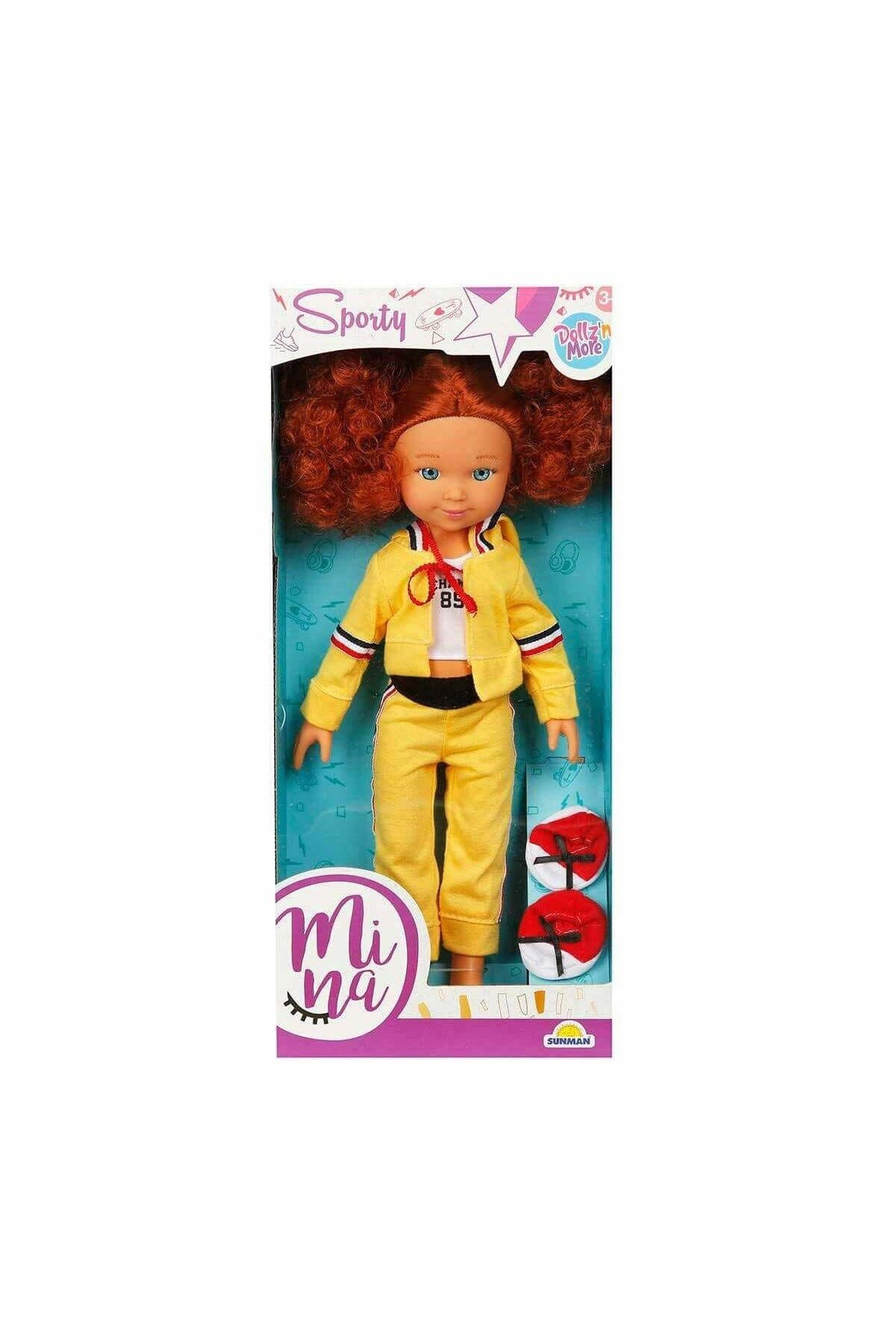 Mina Sporty Bebek 35 Cm Fabbatoys-Oyuncak Bebekler