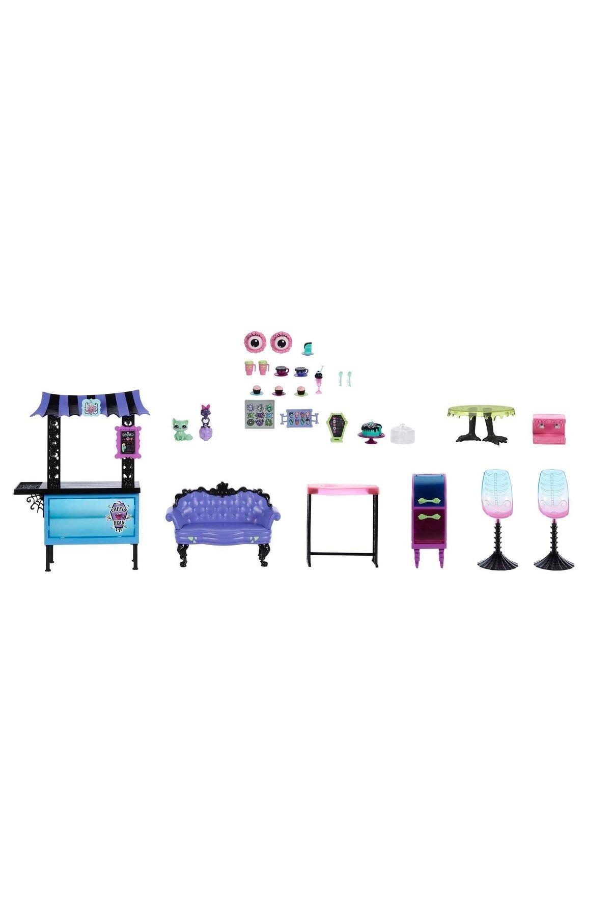MONSTER HIGH Coffin Bean™ Restoran Oyun Seti-Kız Rol Oyuncakları