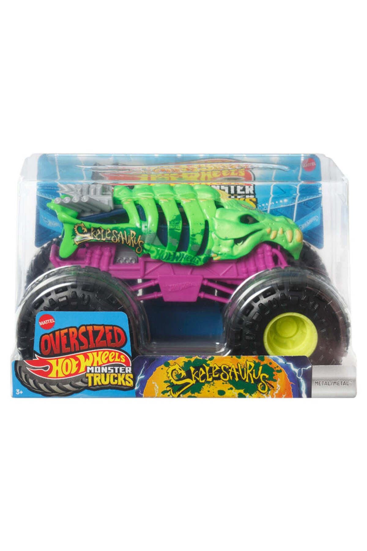 Monster Trucks 1:24 Arabalar FYJ83 JMT09 Skelesaurus-Oyuncak Arabalar ve Kamyonlar